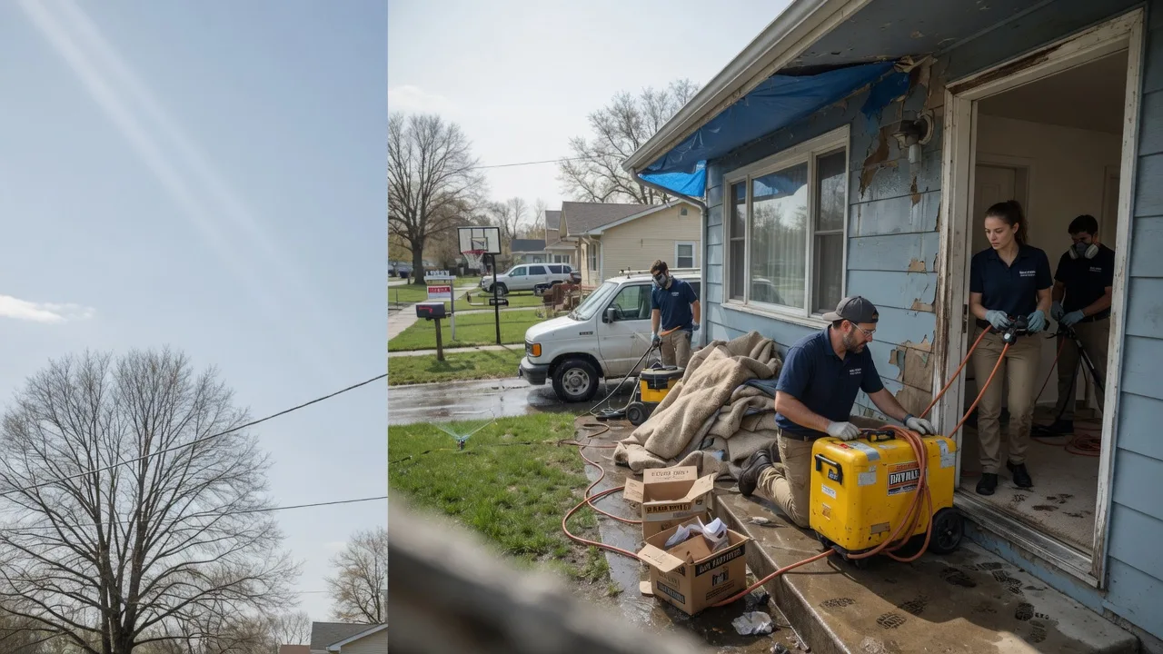 Basement Flood Cleanup in West Milton, OH near me